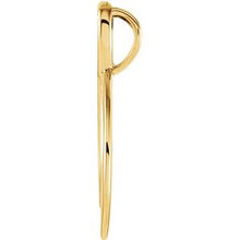 Load image into Gallery viewer, 14K Yellow 15.3x7.3 mm Infinity-Inspired Pendant
