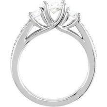 Charger l&#39;image dans la galerie, Bague de fiançailles en diamant blanc 7/8 CTW 14K
