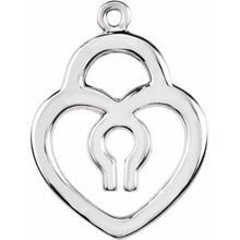 Load image into Gallery viewer, Petite Padlock Dangle
