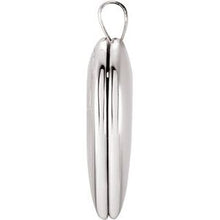 Load image into Gallery viewer, Sterling Silver 20.75x19.25 mm Child &amp; Mother Heart Locket

