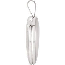 Load image into Gallery viewer, Sterling Silver 16x15.75 mm Cross Heart Locket
