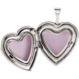 Heart Locket with Cross