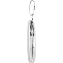 Load image into Gallery viewer, Sterling Silver 28.9x16 mm Oval Locket
