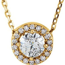 Load image into Gallery viewer, Halo-Style Necklace or Pendant 
