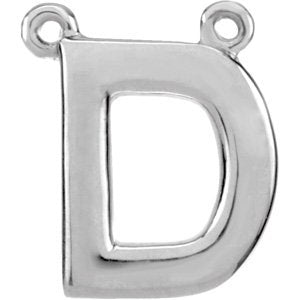 Initial Necklace Center