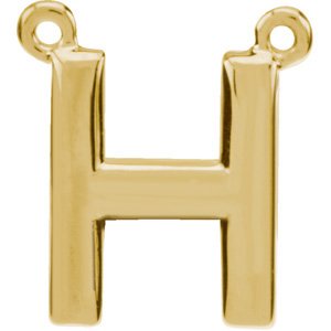 Initial Necklace Center