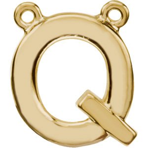 Initial Necklace Center