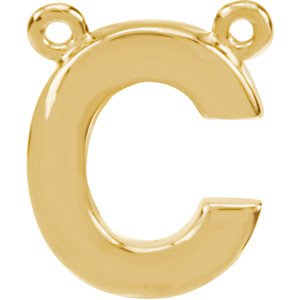 Initial Necklace Center