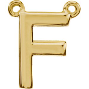 Initial Necklace Center