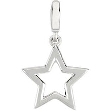 Load image into Gallery viewer, Sterling Silver Petite Star Charm
