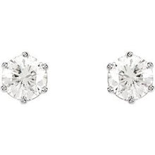 Load image into Gallery viewer, Round 6-Prong Stud Earrings
