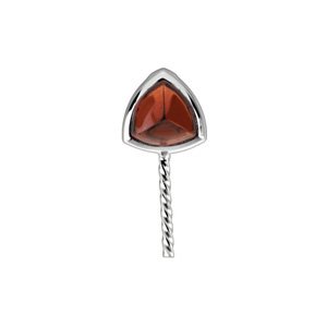 Bezel-Set Cabochon Pearl Pendant