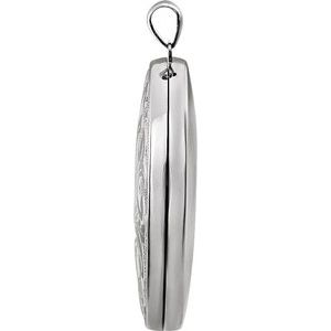 Sterling Silver Oval Locket