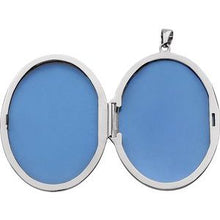 Load image into Gallery viewer, Embossed Oval Locket
