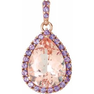 Halo-Style Pendant