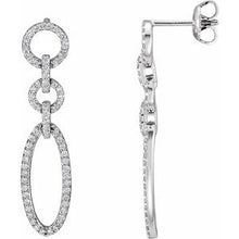 Load image into Gallery viewer, Diamond Earrings
