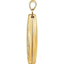 Load image into Gallery viewer, 14K Yellow Gold-Plated Sterling Silver Oval Locket
