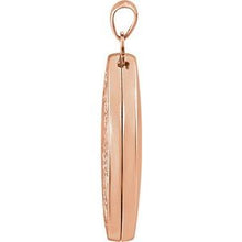 Charger l&#39;image dans la galerie, 14K Rose Gold-Plated Sterling Silver Oval Locket
