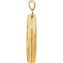 Load image into Gallery viewer, 14K Yellow Gold-Plated Sterling Silver Oval Locket
