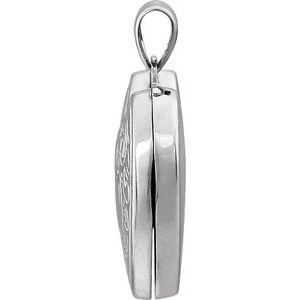Sterling Silver Double Heart Locket