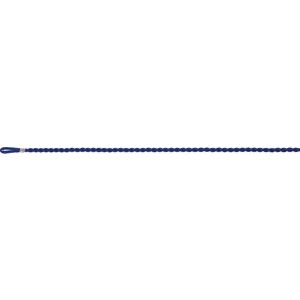 3 mm Blue Satin Twist Necklace  