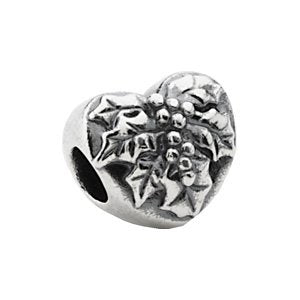 Kera¬Æ Mistletoe Heart Bead