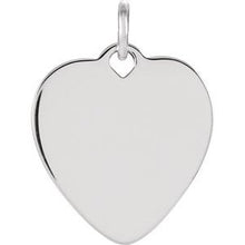 Charger l&#39;image dans la galerie, Sterling Silver Heart Charm
