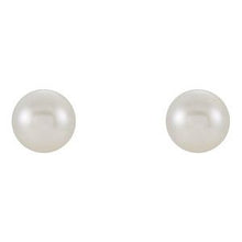 Load image into Gallery viewer, Pearl Stud Earrings 
