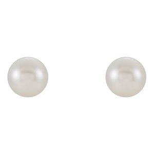 Pearl Stud Earrings 