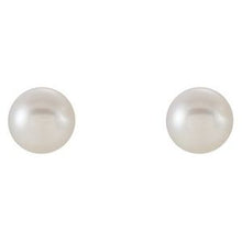 Load image into Gallery viewer, Pearl Stud Earrings 
