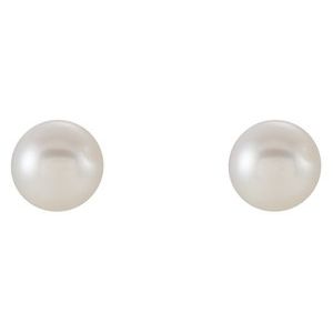 Pearl Stud Earrings 