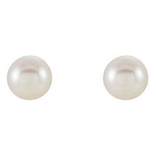 Load image into Gallery viewer, Pearl Stud Earrings 
