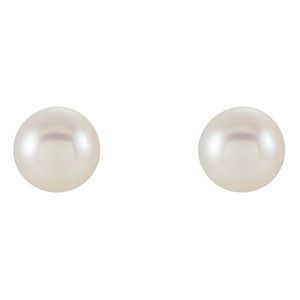 Pearl Stud Earrings 