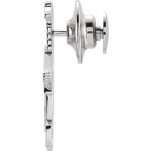 Load image into Gallery viewer, Sterling Silver Little Red Tricycle Lapel Pin
