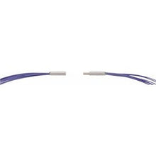 Load image into Gallery viewer, .38 mm Stainless Steel/Purple-Coated 7-Strand Chain 
