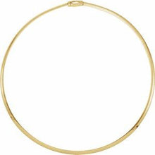 Load image into Gallery viewer, 14K Yellow &amp; White 4 mm Two-Tone Reversible Omega 18&quot; Chain
