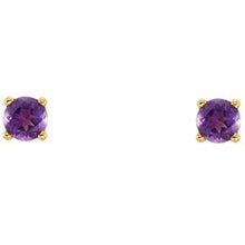 Load image into Gallery viewer, Youth Birthstone Earrings

