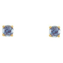 Load image into Gallery viewer, Youth Birthstone Earrings
