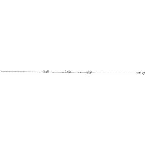 Sterling Silver Butterfly Anklet 