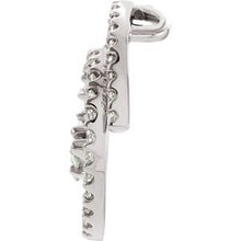 Load image into Gallery viewer, Journey Diamond Spiral Pendant
