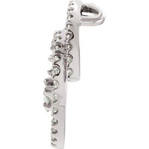 Journey Diamond Spiral Pendant