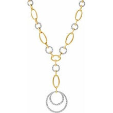 Load image into Gallery viewer, Circle &quot;Y&quot; Necklace
