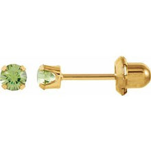 Load image into Gallery viewer, Imitation Birthstone Inverness¬Æ Piercing Earrings  
