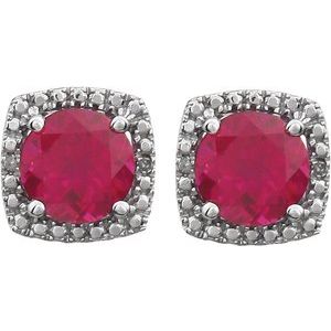Halo-Style Earrings 