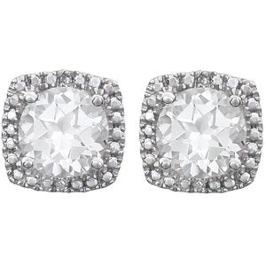 Halo-Style Earrings 