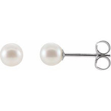 Load image into Gallery viewer, Pearl Stud Earrings
