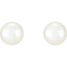 Load image into Gallery viewer, Freshwater Cultured Pearl Earrings 
