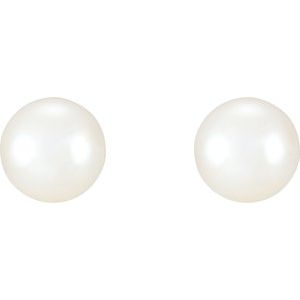 Freshwater Cultured Pearl Earrings 