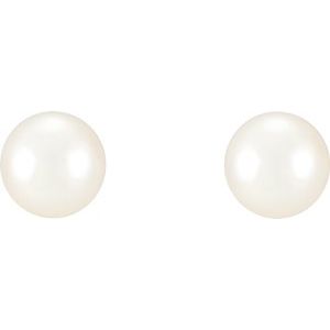 Freshwater Cultured Pearl Earrings 