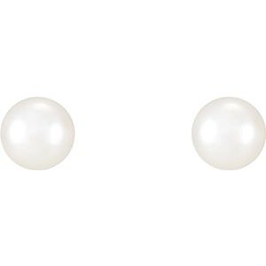 Freshwater Cultured Pearl Earrings 